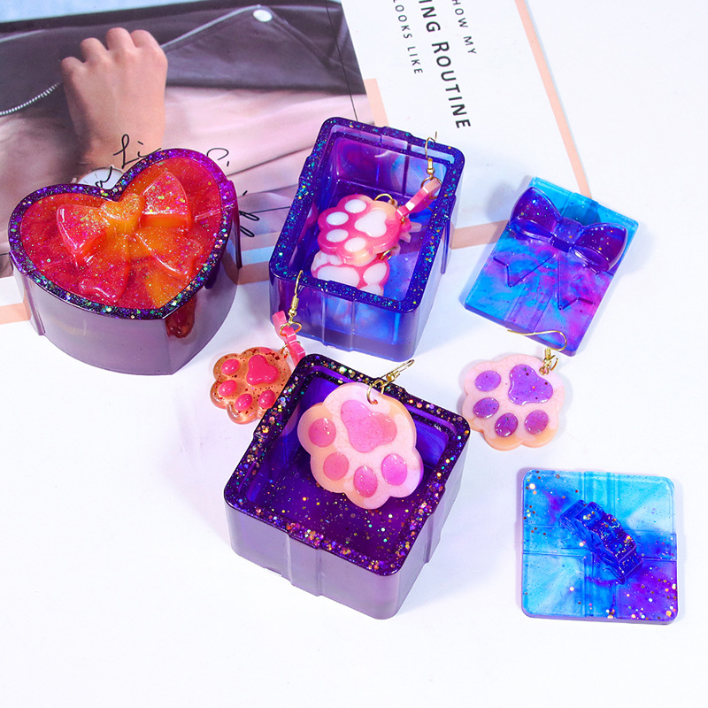 Jewelry Making Mold - Square Mold Thick Jewelry Storage Box