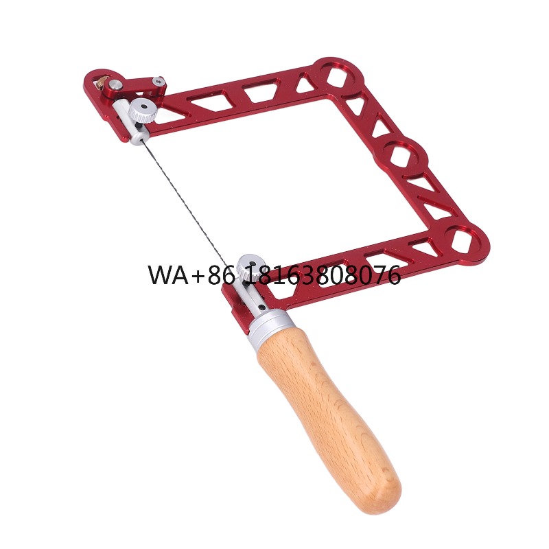 Jewelry Making Process - U‑Shape Mini Woodworking Hand Saw, Wooden‑Handle