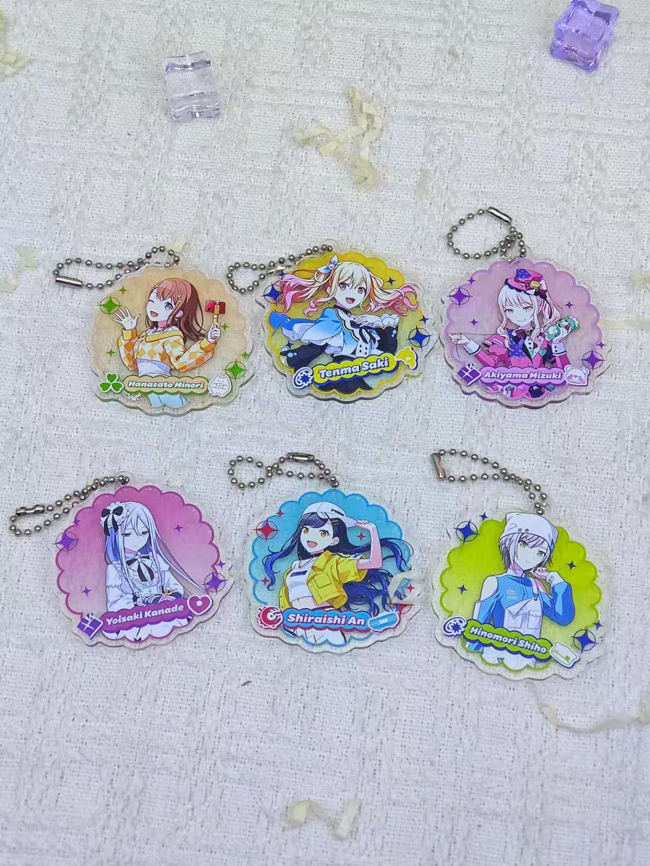 Jewelry Making With Beads - Project Sekai Colorful Stage Acrylic Keychain,