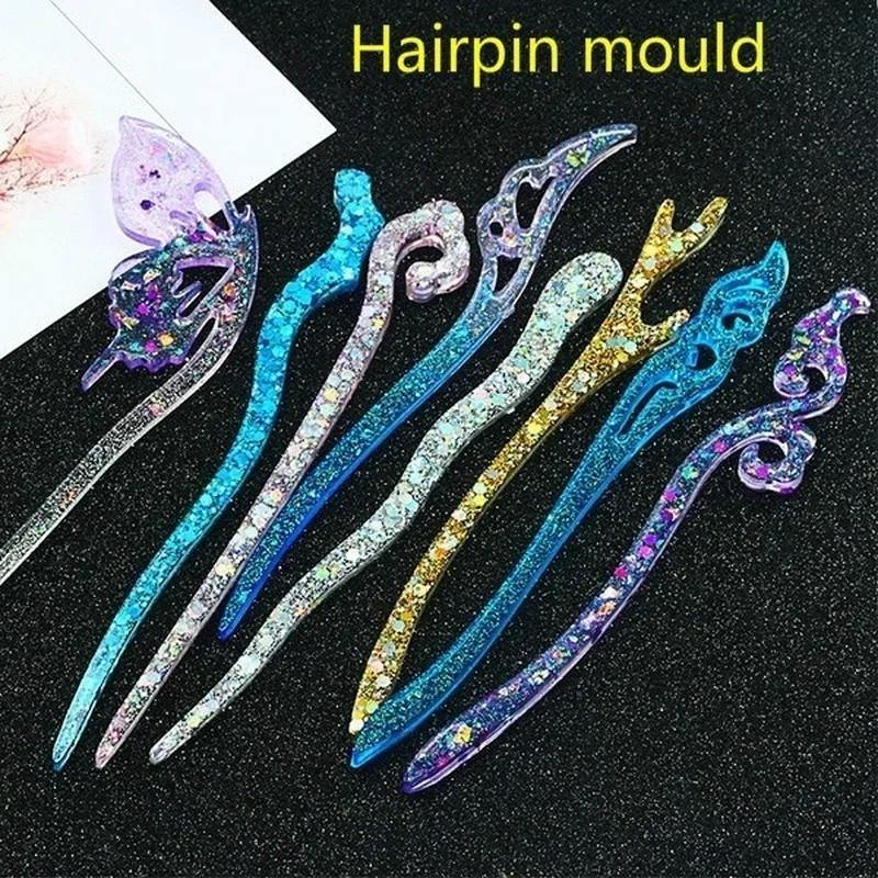 Jewelry Making Mold - New Transparent Hairpin Silicone Special Mould