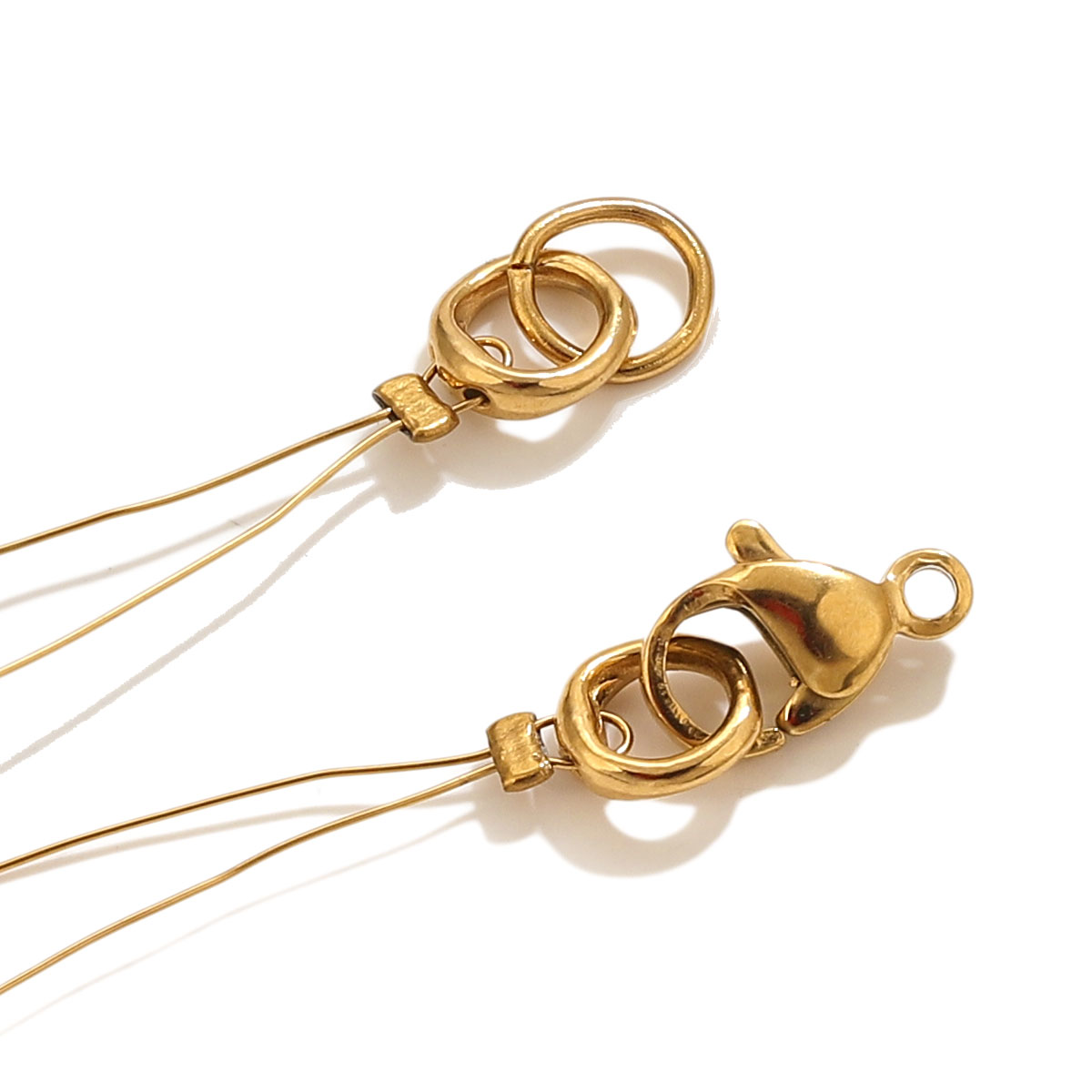 20pcs Stainless Steel Clasps E - Jewelry Making With Beads 评论和价格