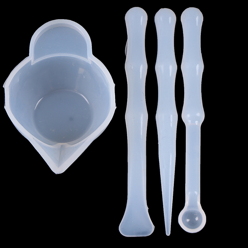 1Set Mix Cup Silicone Mold Epo - Jewelry Making Tools List 评论和价格