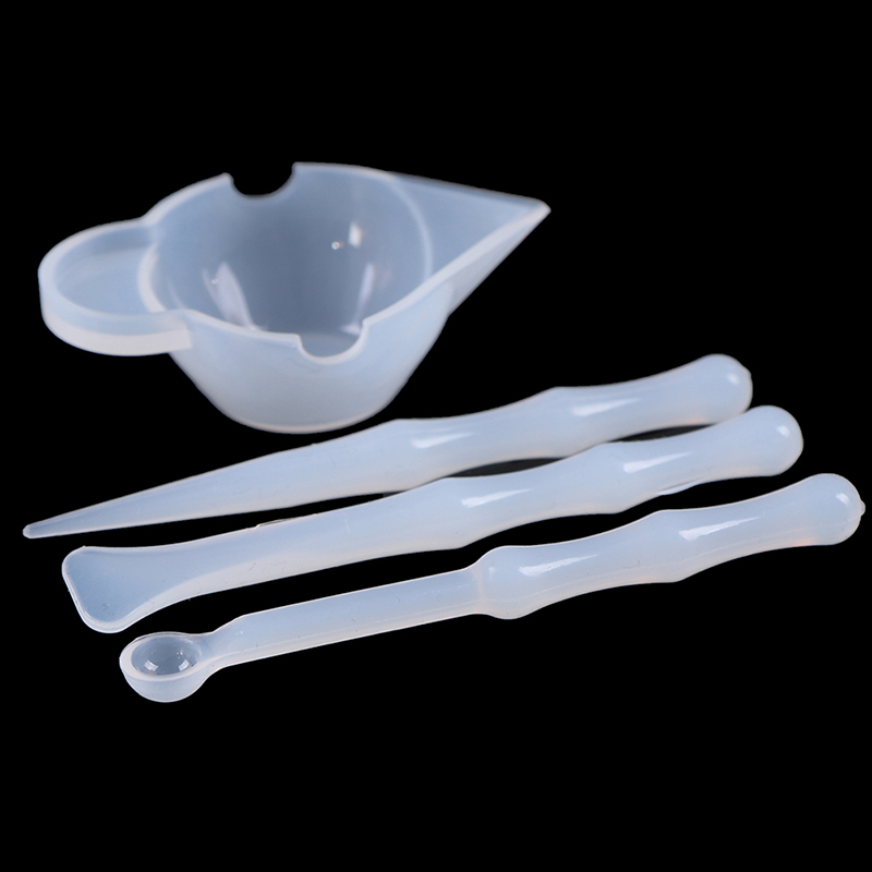 1Set Mix Cup Silicone Mold Epo - Jewelry Making Tools List 评论和价格