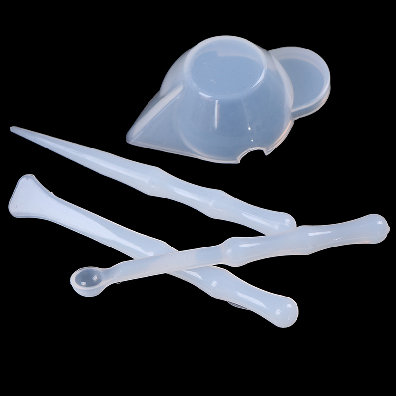 1Set Mix Cup Silicone Mold Epo - Jewelry Making Tools List 评论和价格