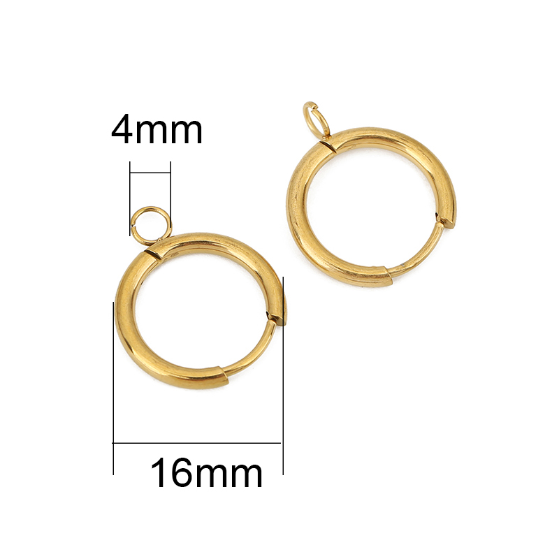 10pcs PVD Never Fade Earrings  - Jewelry Making Yarn 评论和价格