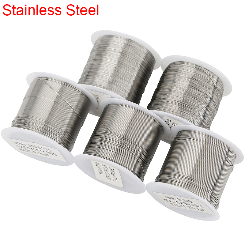 1roll Stainless Steel Beading  - Jewelry Making Yarn 评论和价格
