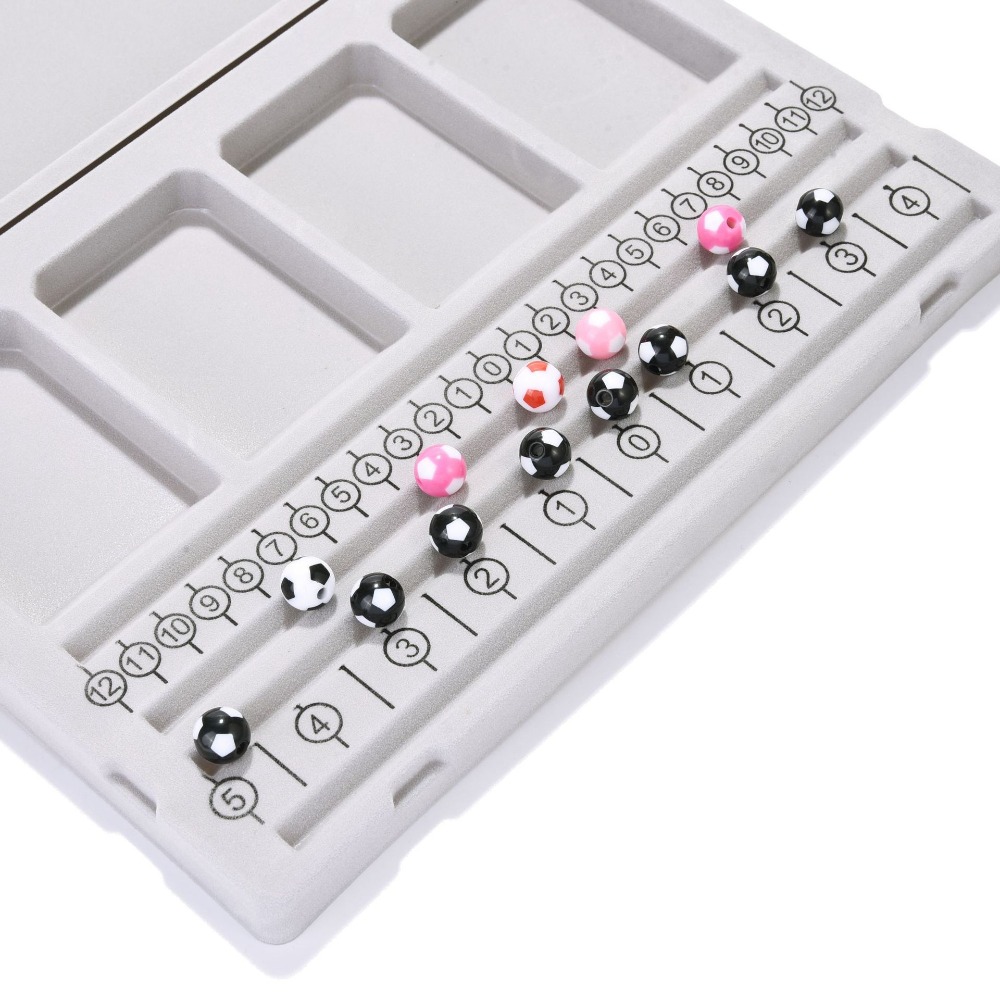 Colorful Flockeda Bead Board F - Jewelry Making Tools List 评论和价格