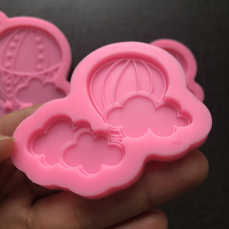 Cloud Rainbow Silicone Fondant - Jewelry Making Mold 评论和价格