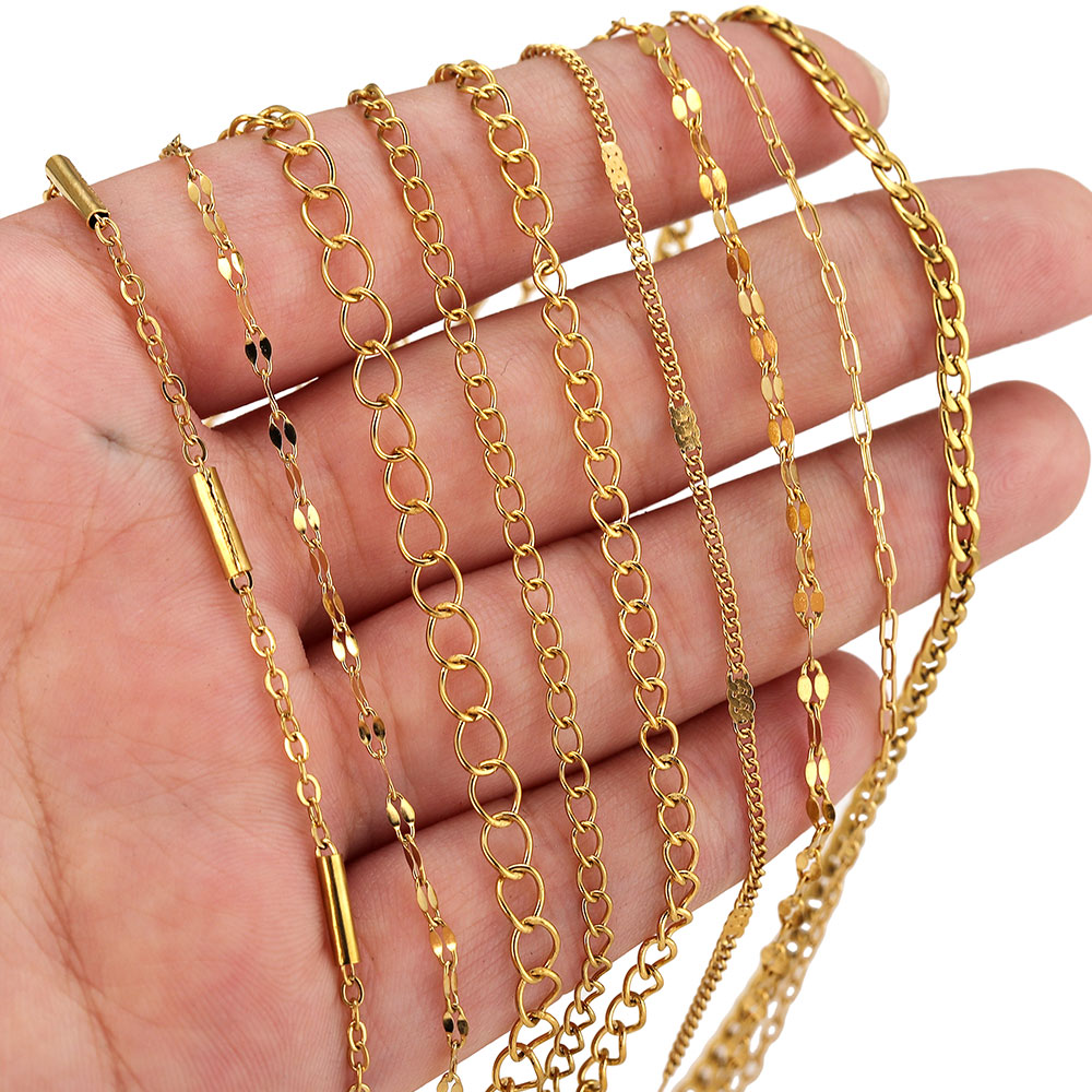 2meter Stainless Steel Lips NK - Jewelry Making For Adults 评论和价格