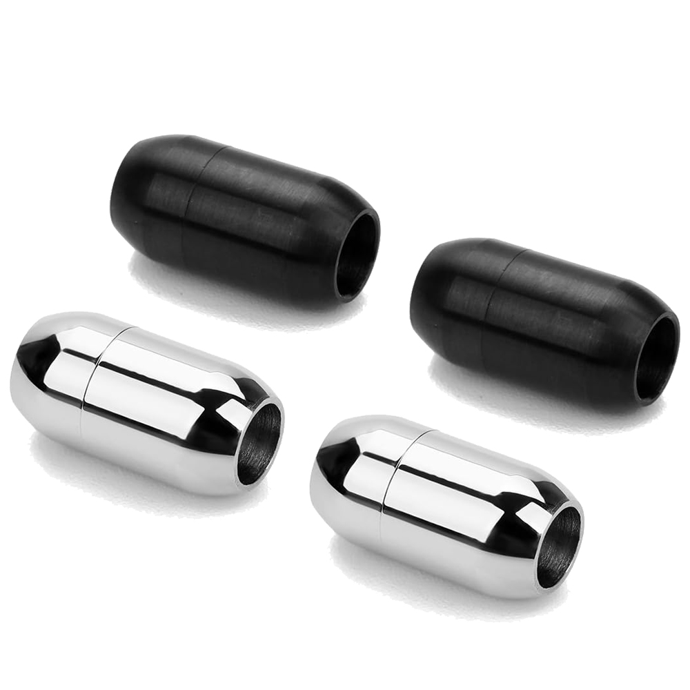 2pcs Stainless Steel Magnetic  - Jewelry Making For Adults 评论和价格