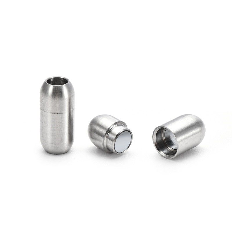 2pcs Stainless Steel Magnetic  - Jewelry Making For Adults 评论和价格