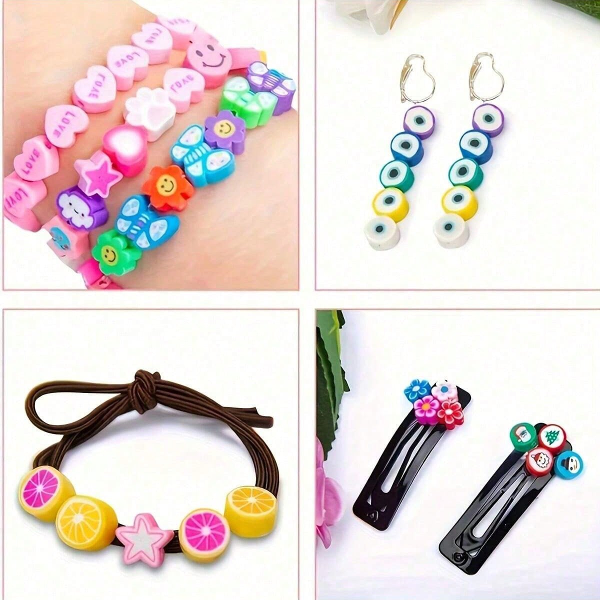 1450/1200/250pcs Polymer Clay  - Jewelry Making Yarn 评论和价格