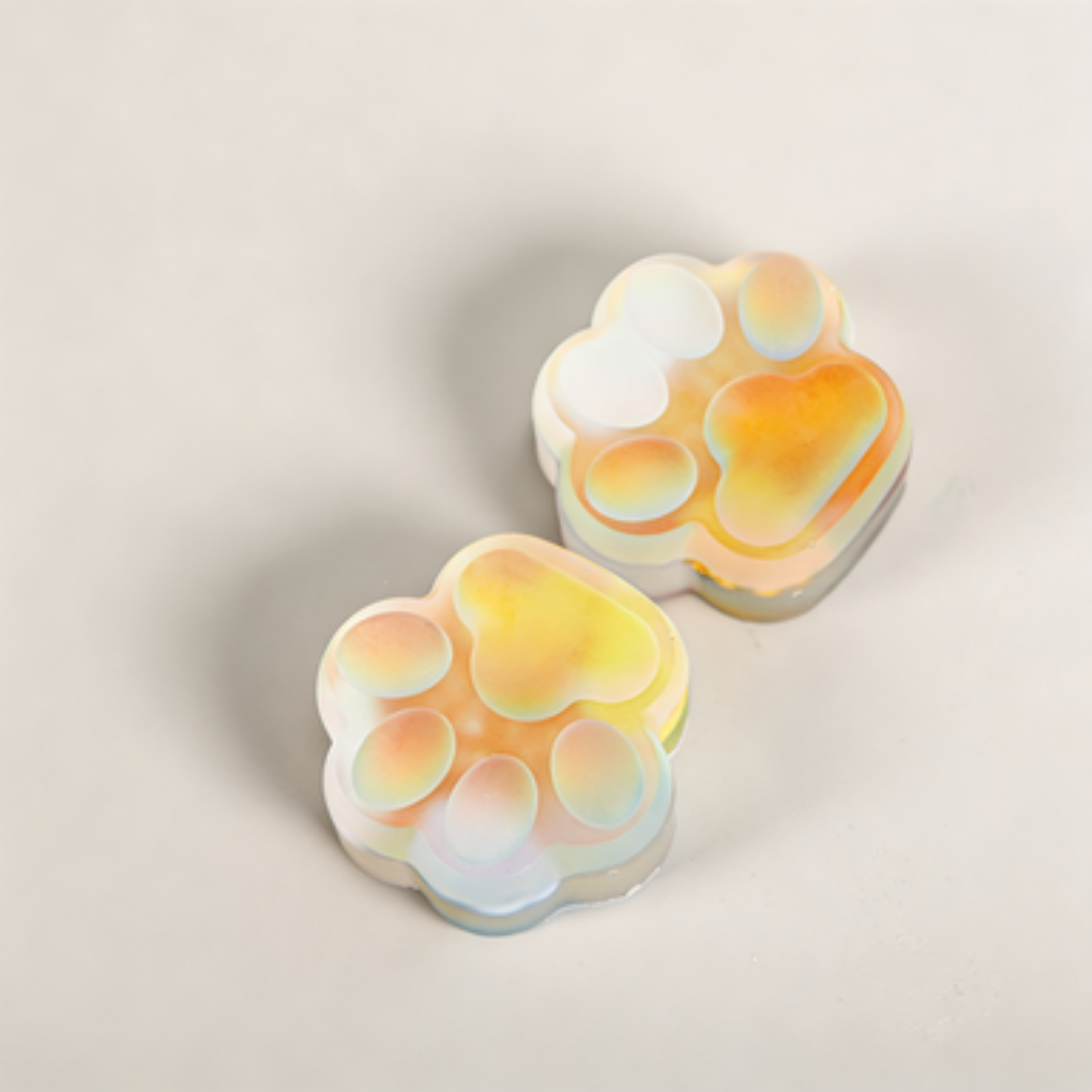 2-connected cat paw silicone m - Jewelry Making Mold 评论和价格