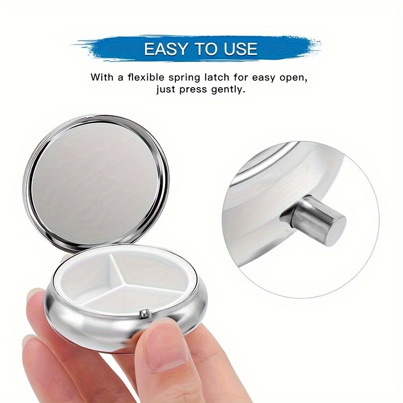 A three-layer pill box with an - Jewelry Making Place 评论和价格