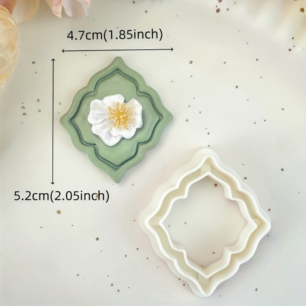 6pcs Vintage  Frame Shape Poly - Jewelry Making Tools List 评论和价格