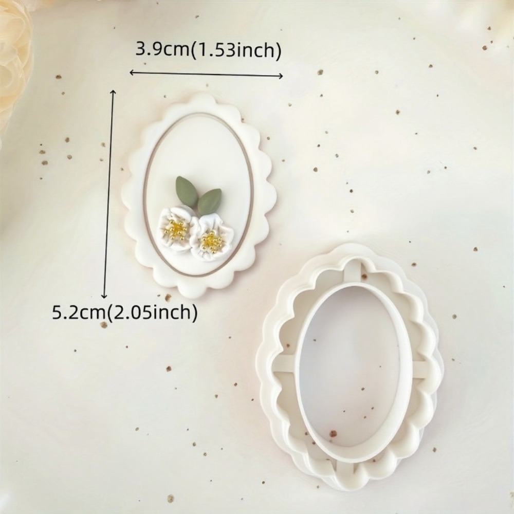 6pcs Vintage  Frame Shape Poly - Jewelry Making Tools List 评论和价格
