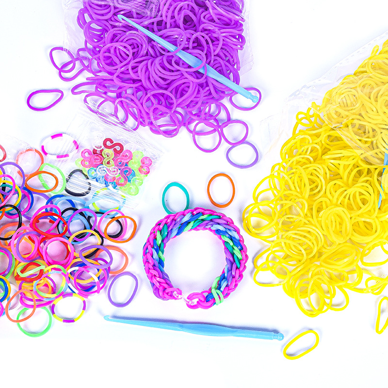 600 pieces Colorful Rubber Ban - Jewelry Making Tools List 评论和价格