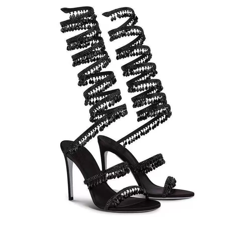 Thin high-heeled sandals summe - Jewelry Making With Beads 评论和价格