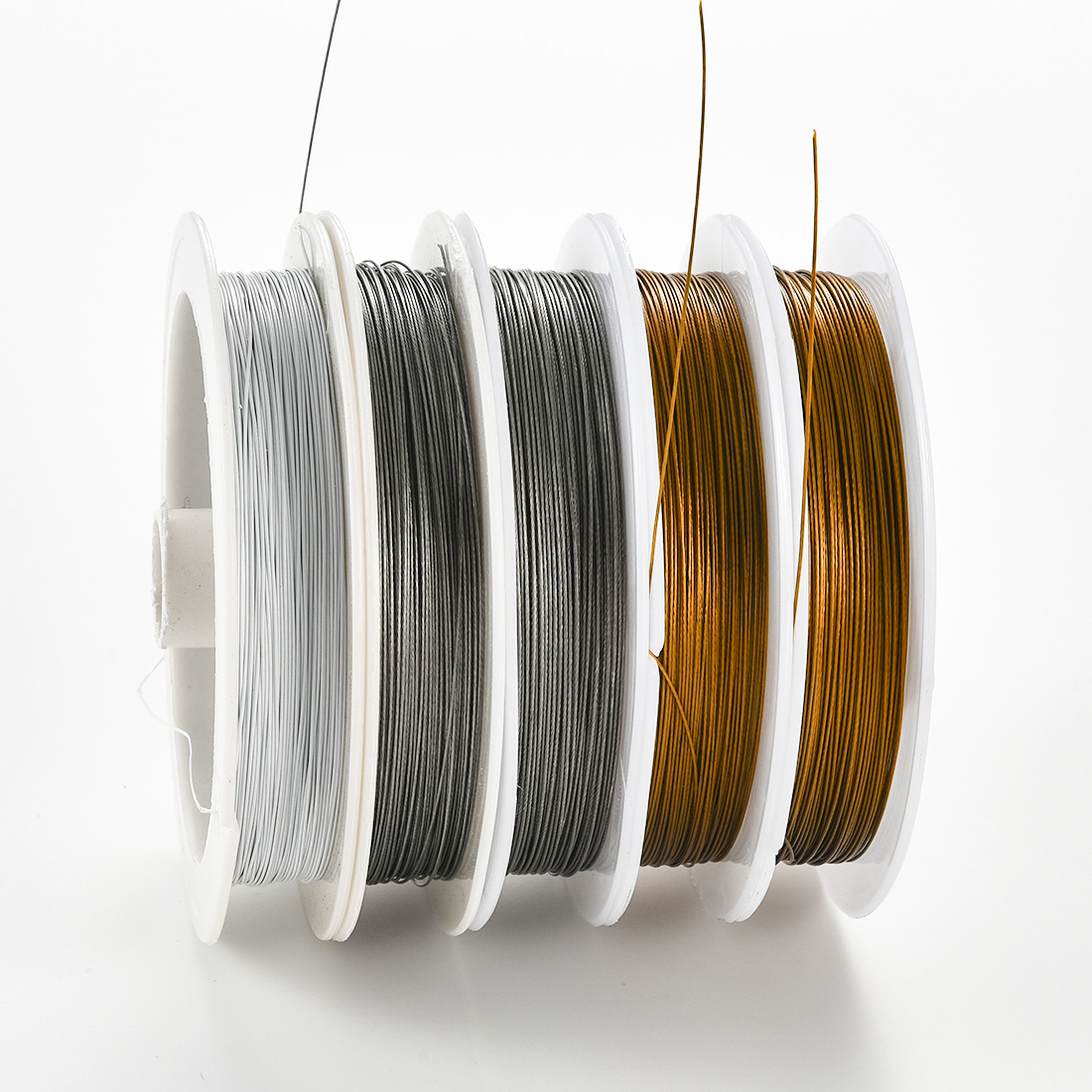 30M/Roll Stainless Steel Beadi - Jewelry Making Yarn 评论和价格