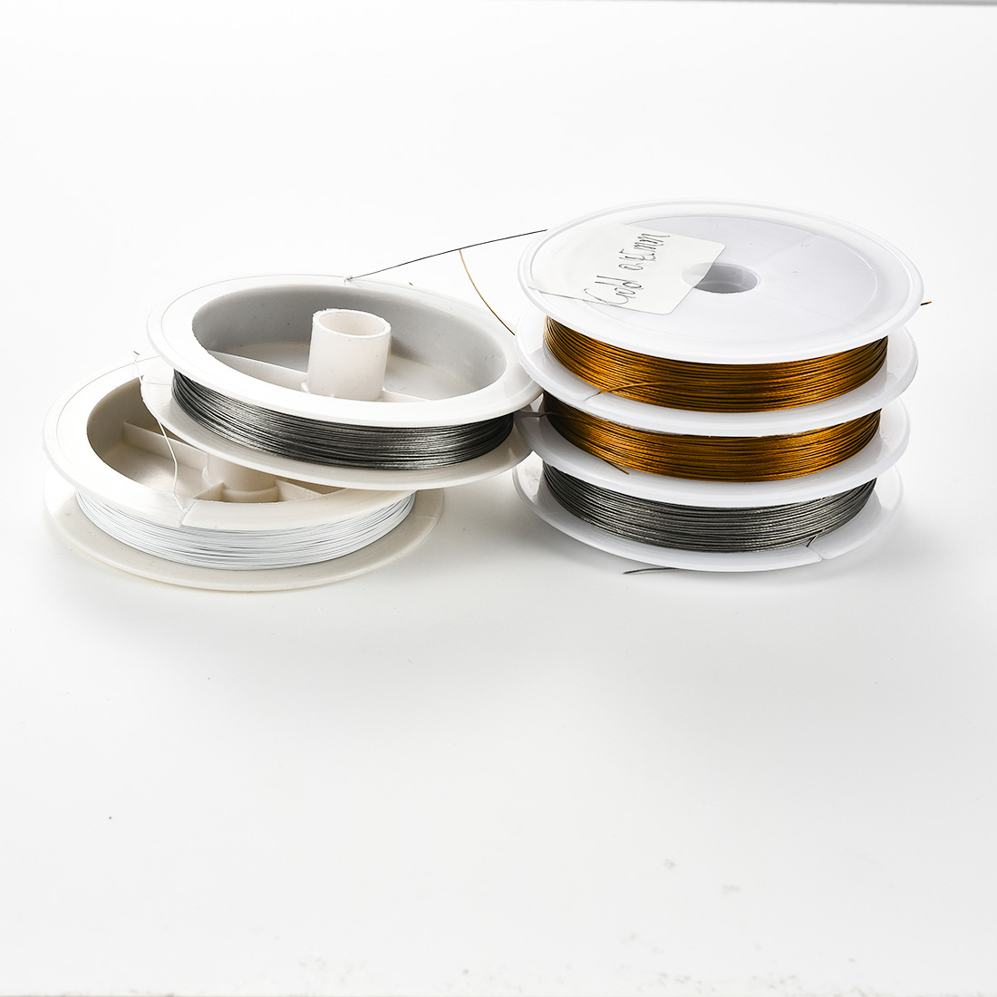 30M/Roll Stainless Steel Beadi - Jewelry Making Yarn 评论和价格