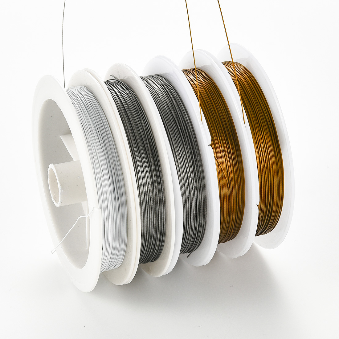 30M/Roll Stainless Steel Beadi - Jewelry Making Yarn 评论和价格