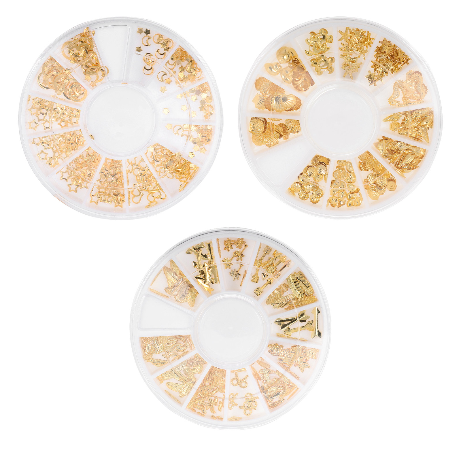 3 Boxes Alloy Resin Fillers fo - Jewelry Making Mold 评论和价格