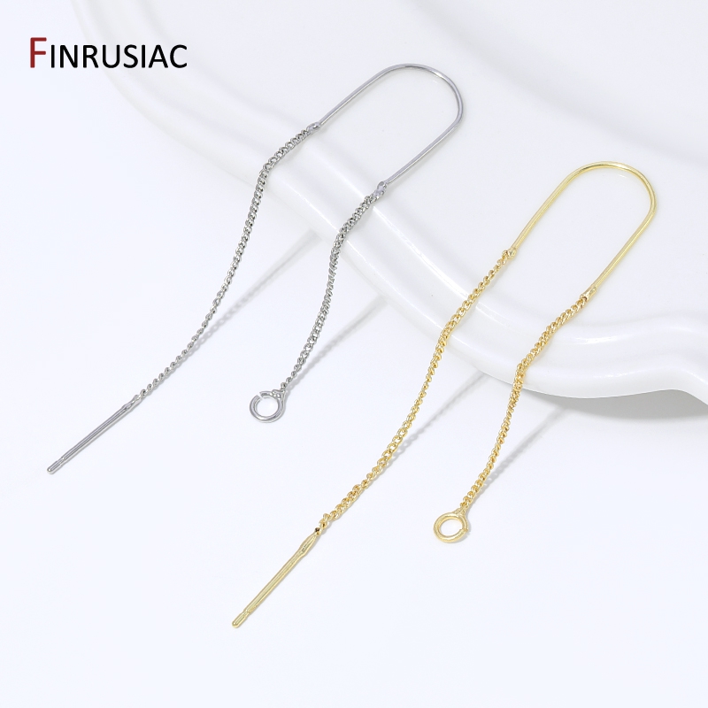 18K Gold Plated Brass Long Tas - Jewelry Making Yarn 评论和价格