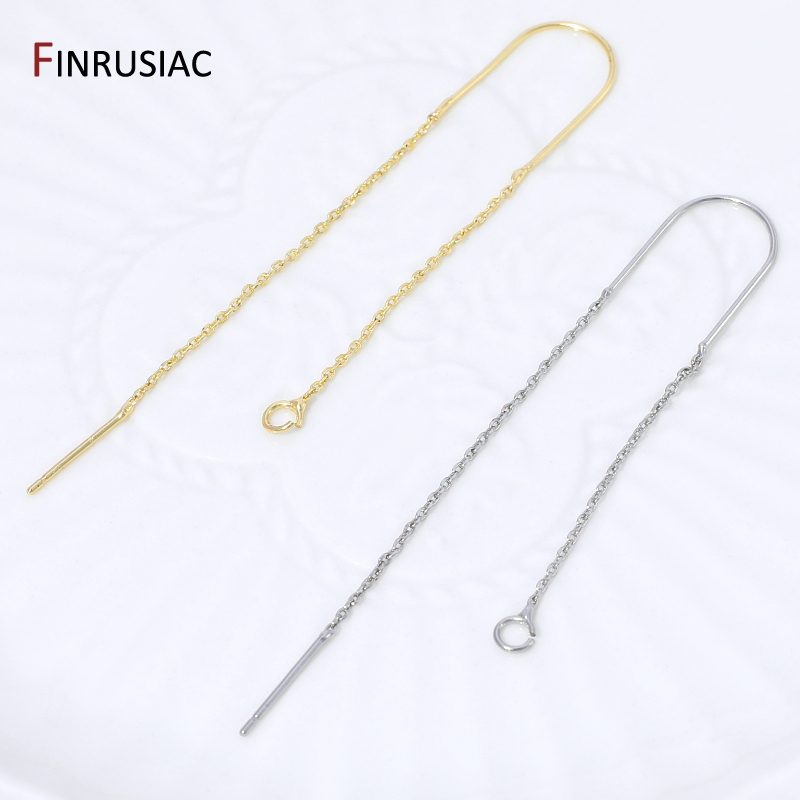 18K Gold Plated Brass Long Tas - Jewelry Making Yarn 评论和价格