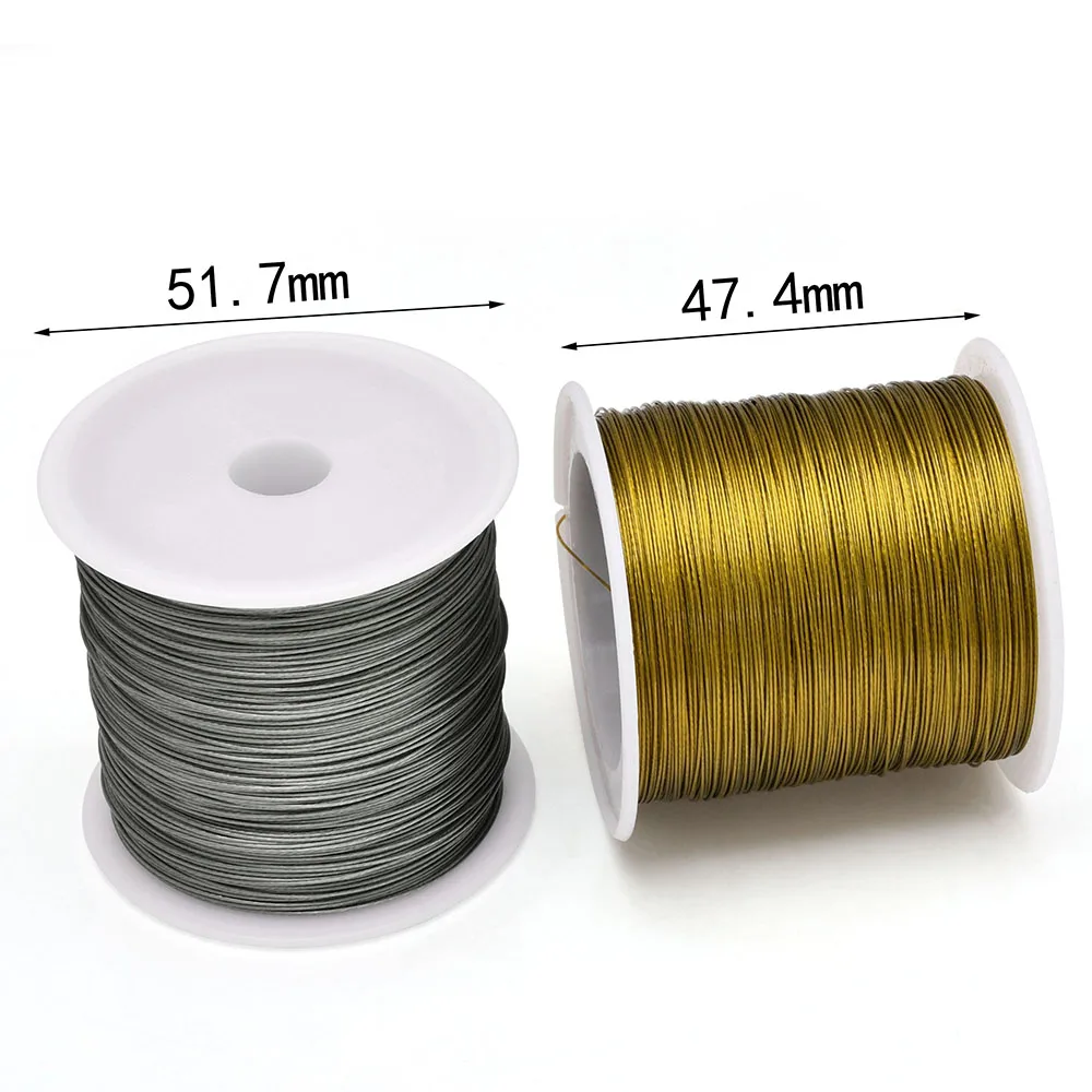 328 ft/100m 7 Strands Stainles - Jewelry Making Yarn 评论和价格