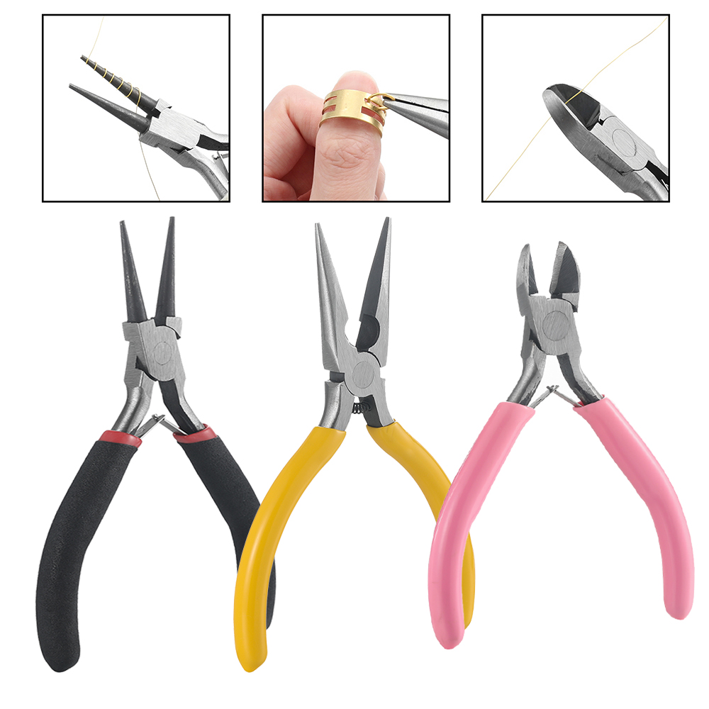 3pcs/Set 3 Styles Jewelry Plie - Jewelry Making Pliers 评论和价格